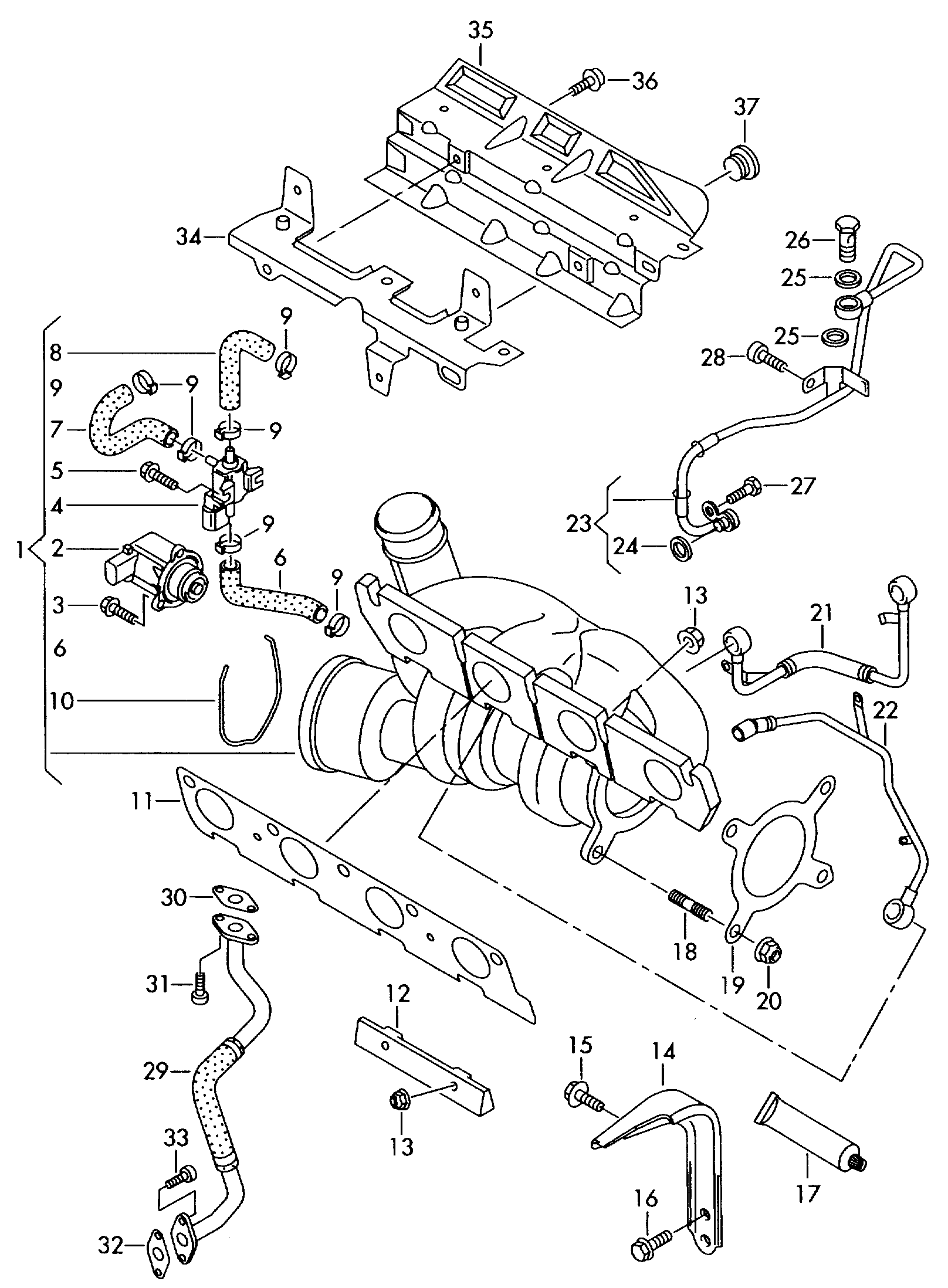 VAG 06J145713K - Turbocompressore, Sovralimentazione www.autoricambit.com