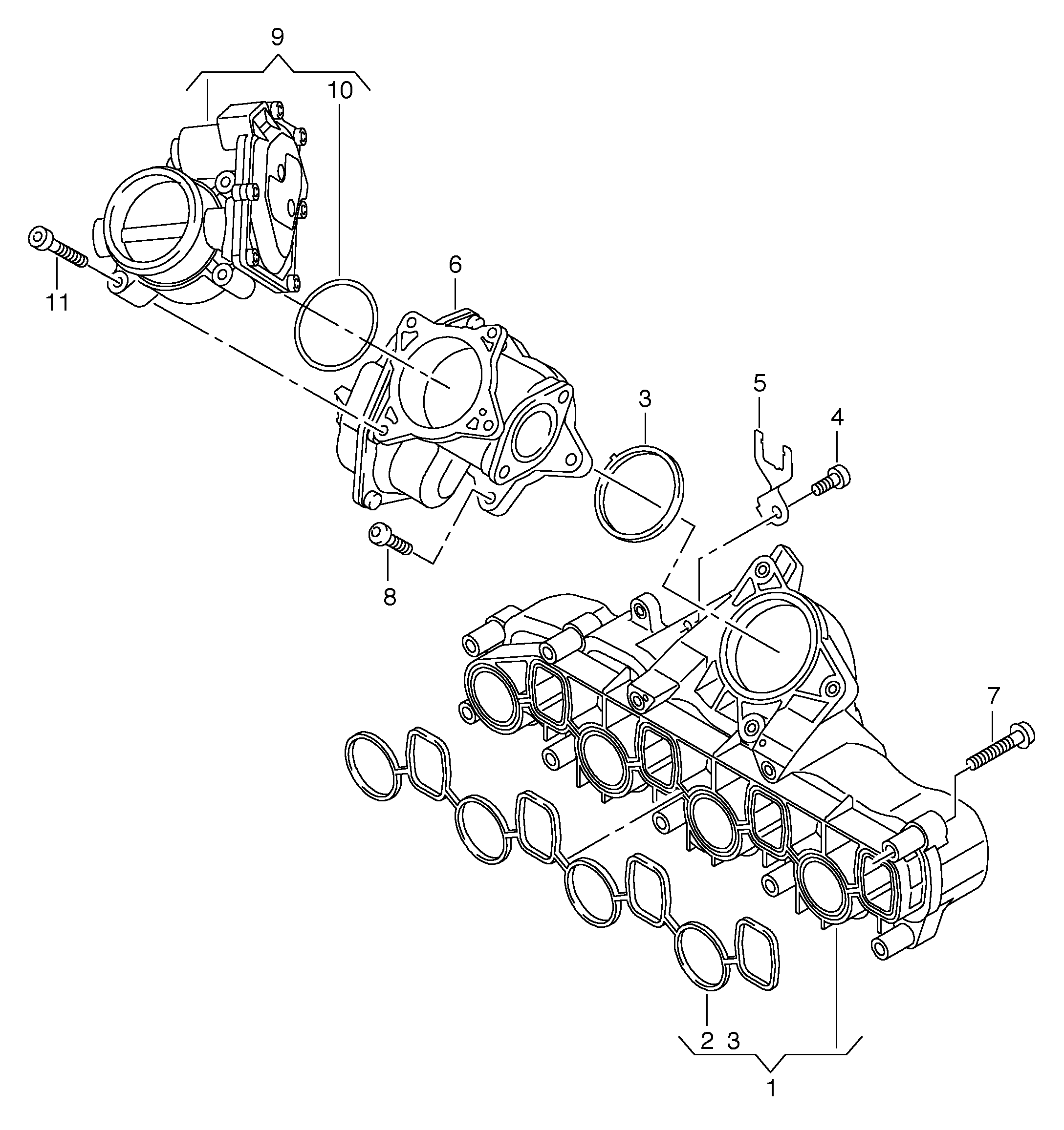 VAG 03L131501AA - Valvola ricircolo gas scarico-EGR www.autoricambit.com