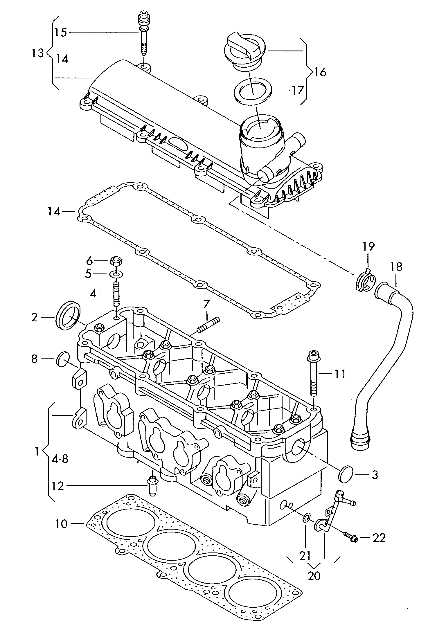 VW N 011 008 45 - Kit cinghie dentate www.autoricambit.com