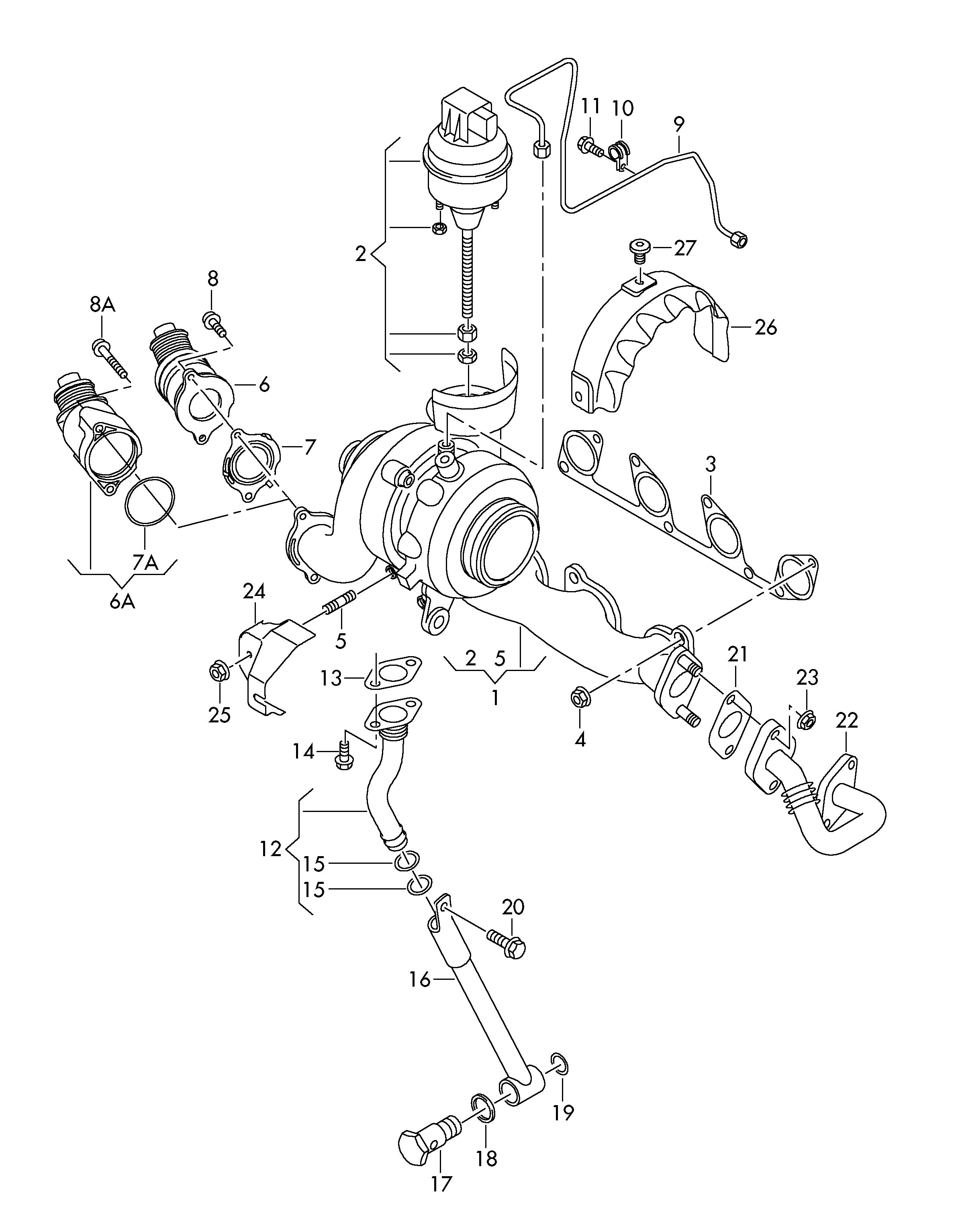 VW 03L 253 056 A - Coreassy, Turbocompressore www.autoricambit.com