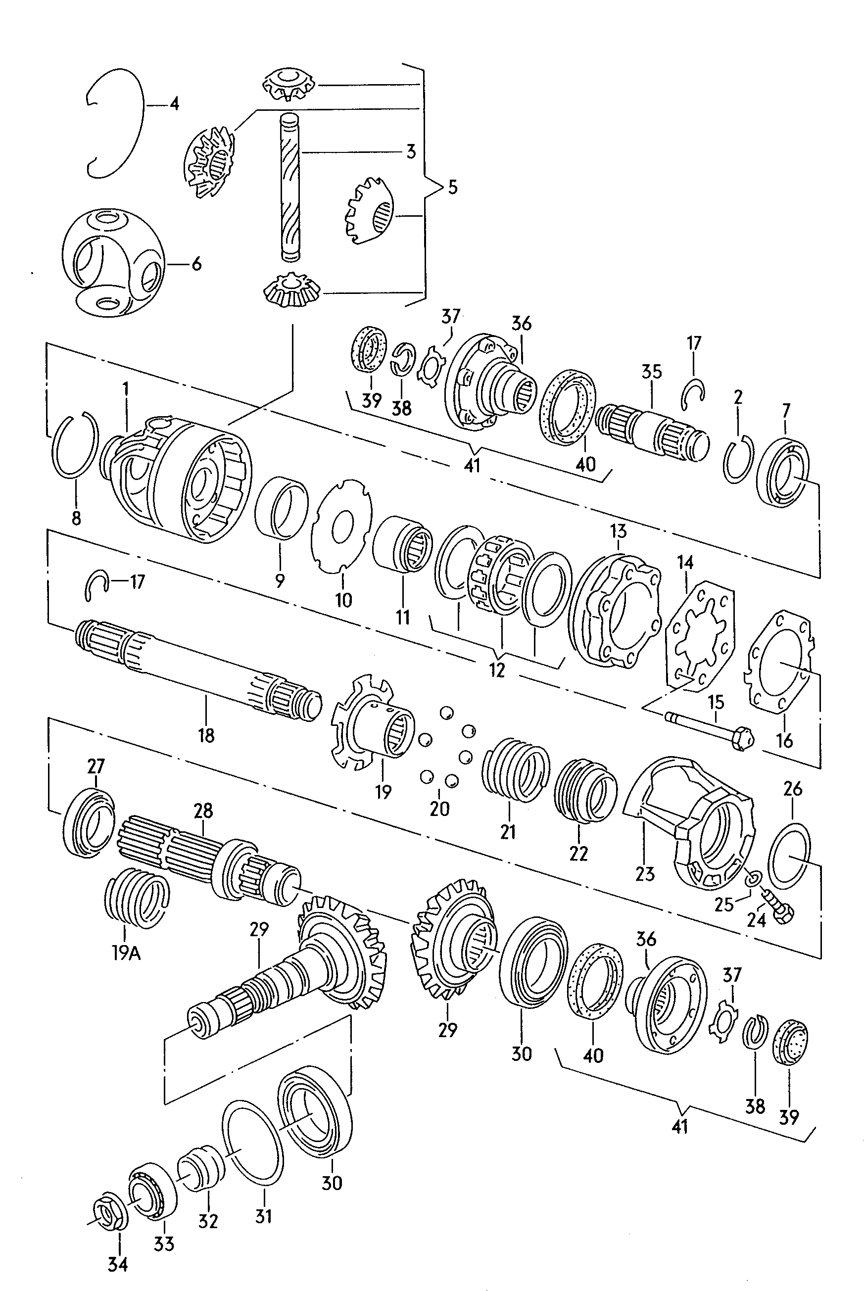 VAG 113517185D - Kit cuscinetto ruota www.autoricambit.com