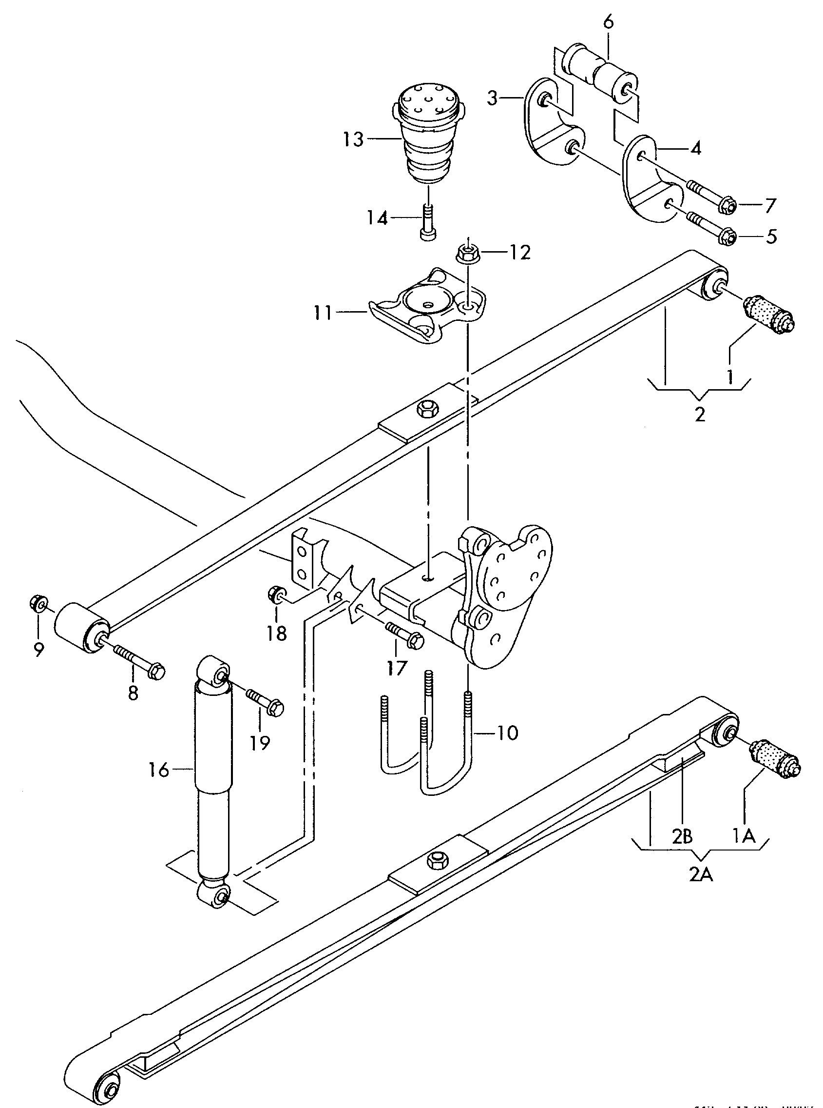 VAG N   107 296 01 - Kit riparazione, Sospensione ruota www.autoricambit.com