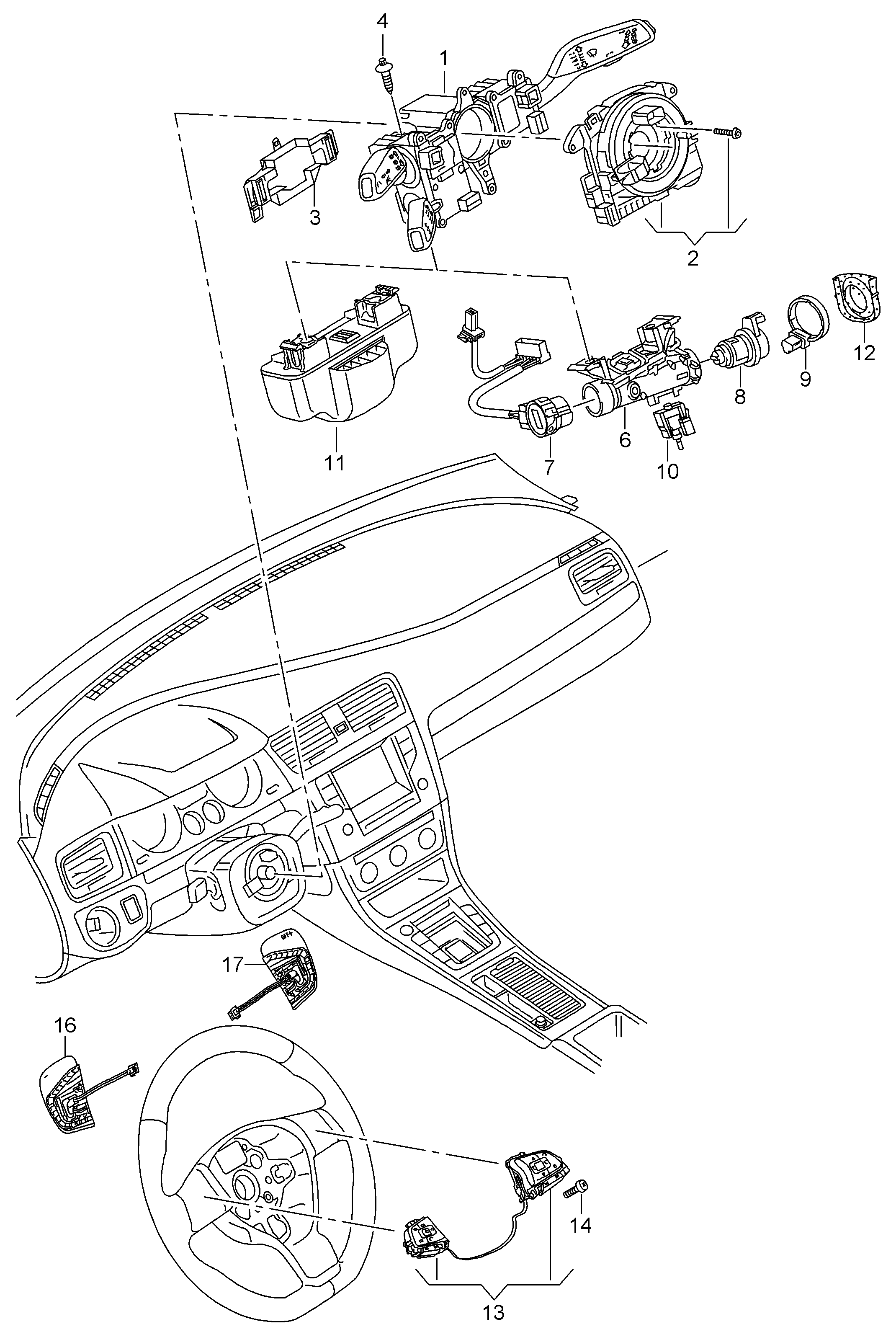 VAG 5Q0 953 549 E - Molla spiroelicoidale, Airbag www.autoricambit.com