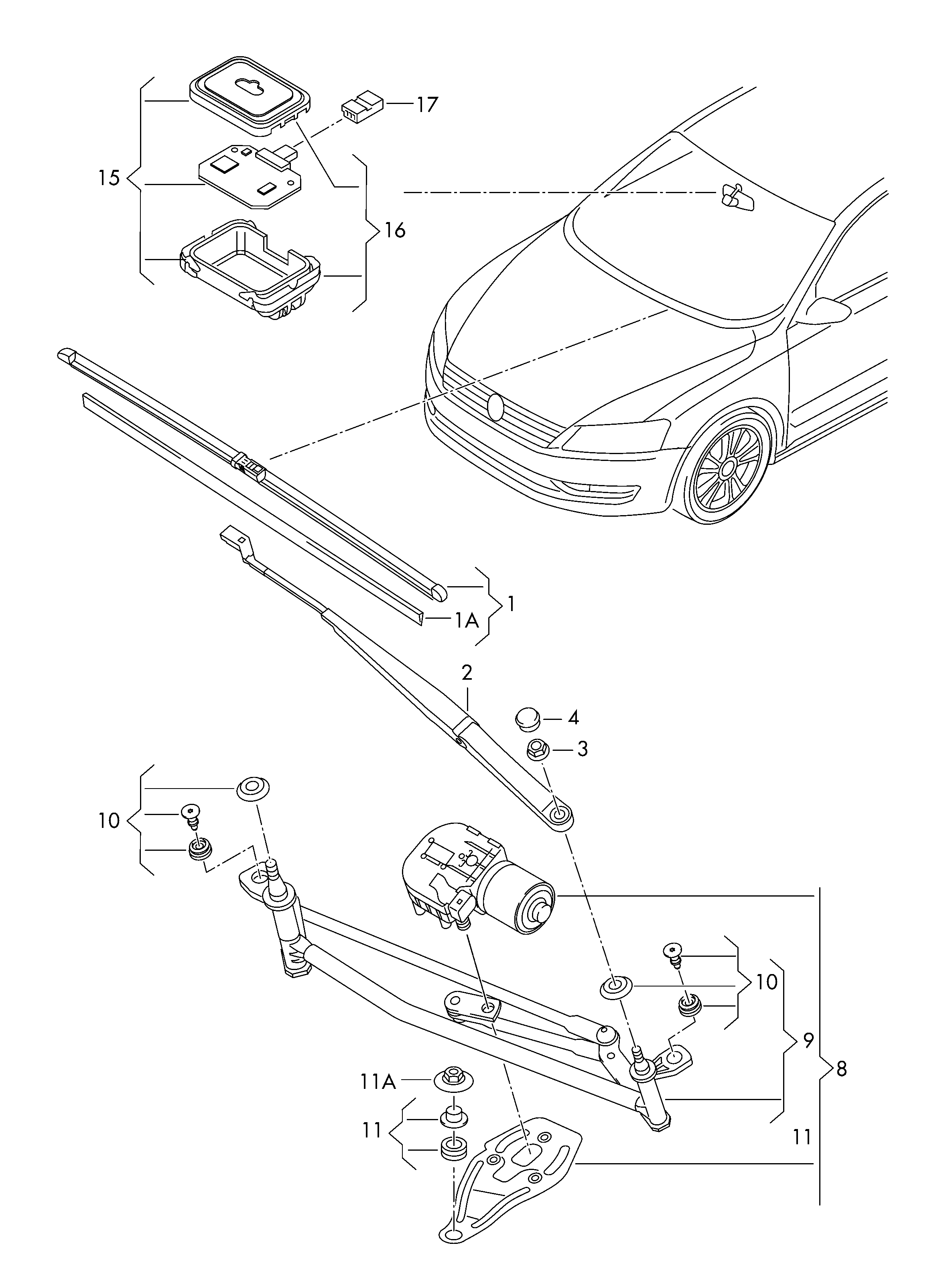 VW N   911 431 01 - Kit riparazione, Sospensione ruota www.autoricambit.com