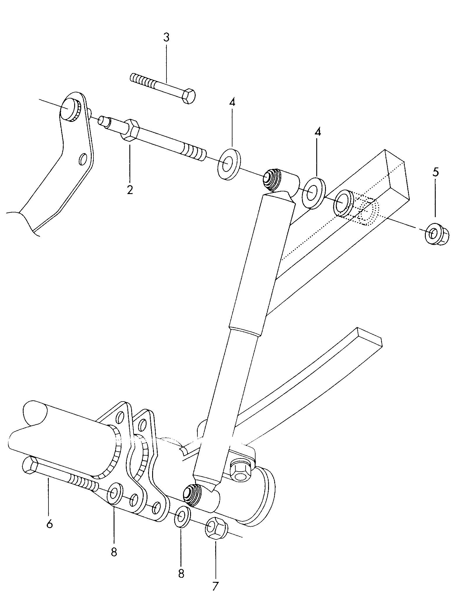 VAG 2D0 513 029 N - Ammortizzatore www.autoricambit.com